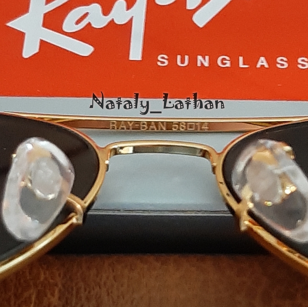 Ray-Ban (Store Display) Aviator Copper Pink Lens RB3025 - Picture 6 of 11
